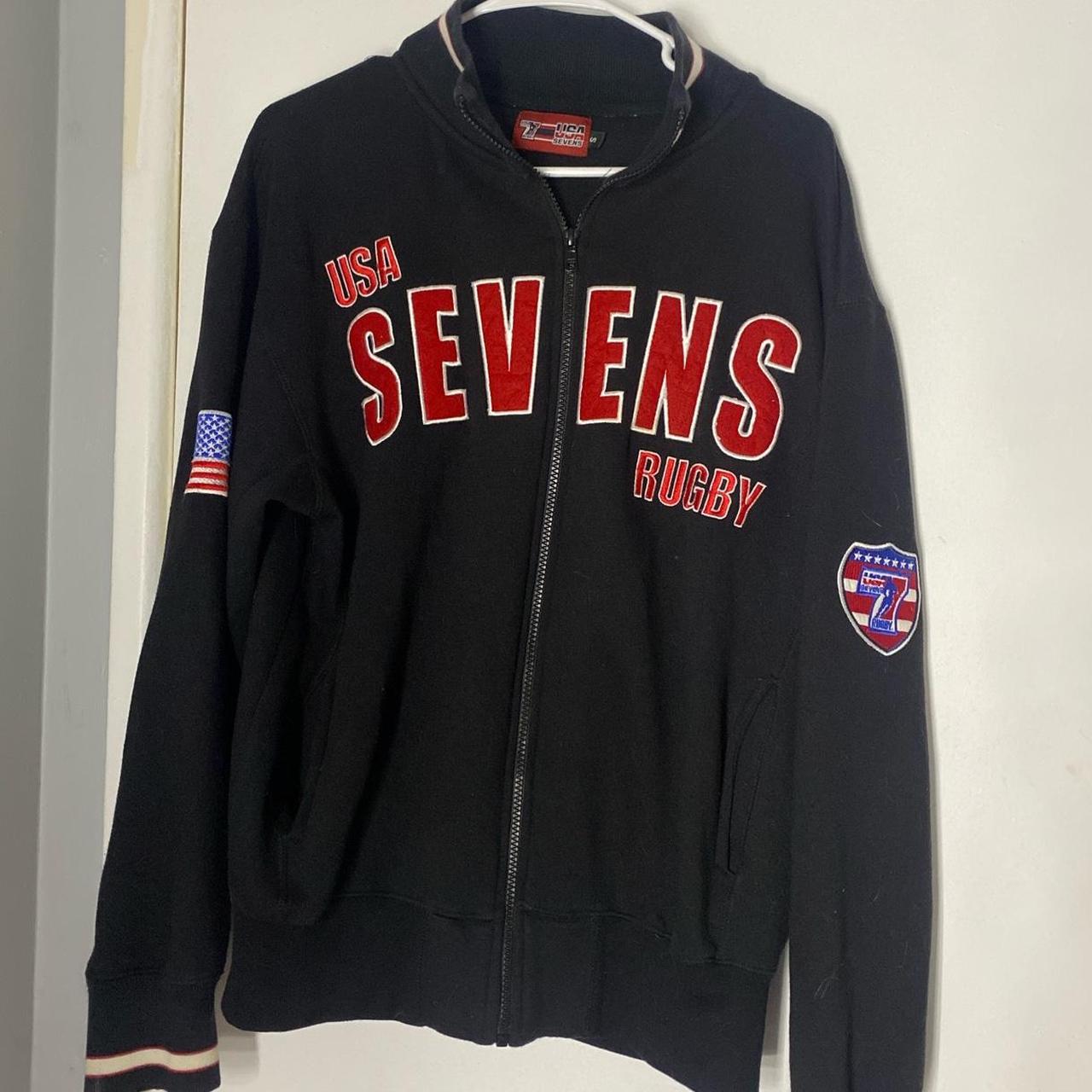 USA RUGBY JACKET! usa rugby Depop