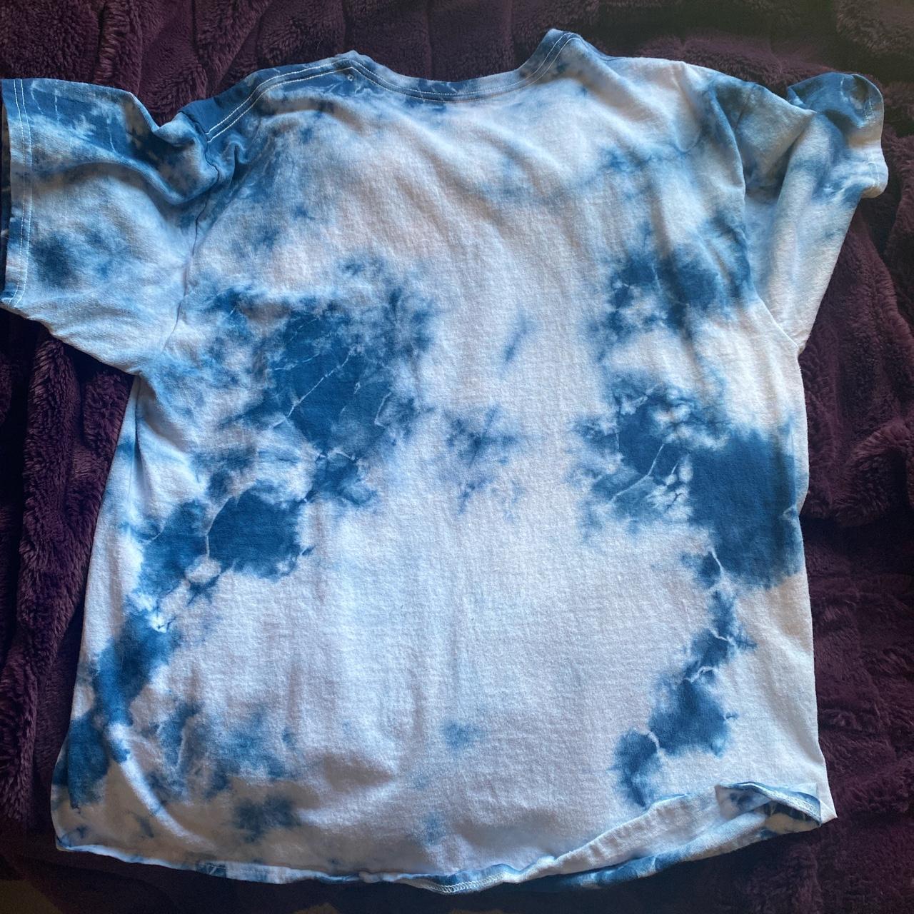 Zumiez Men's Blue and Navy Tshirt Depop