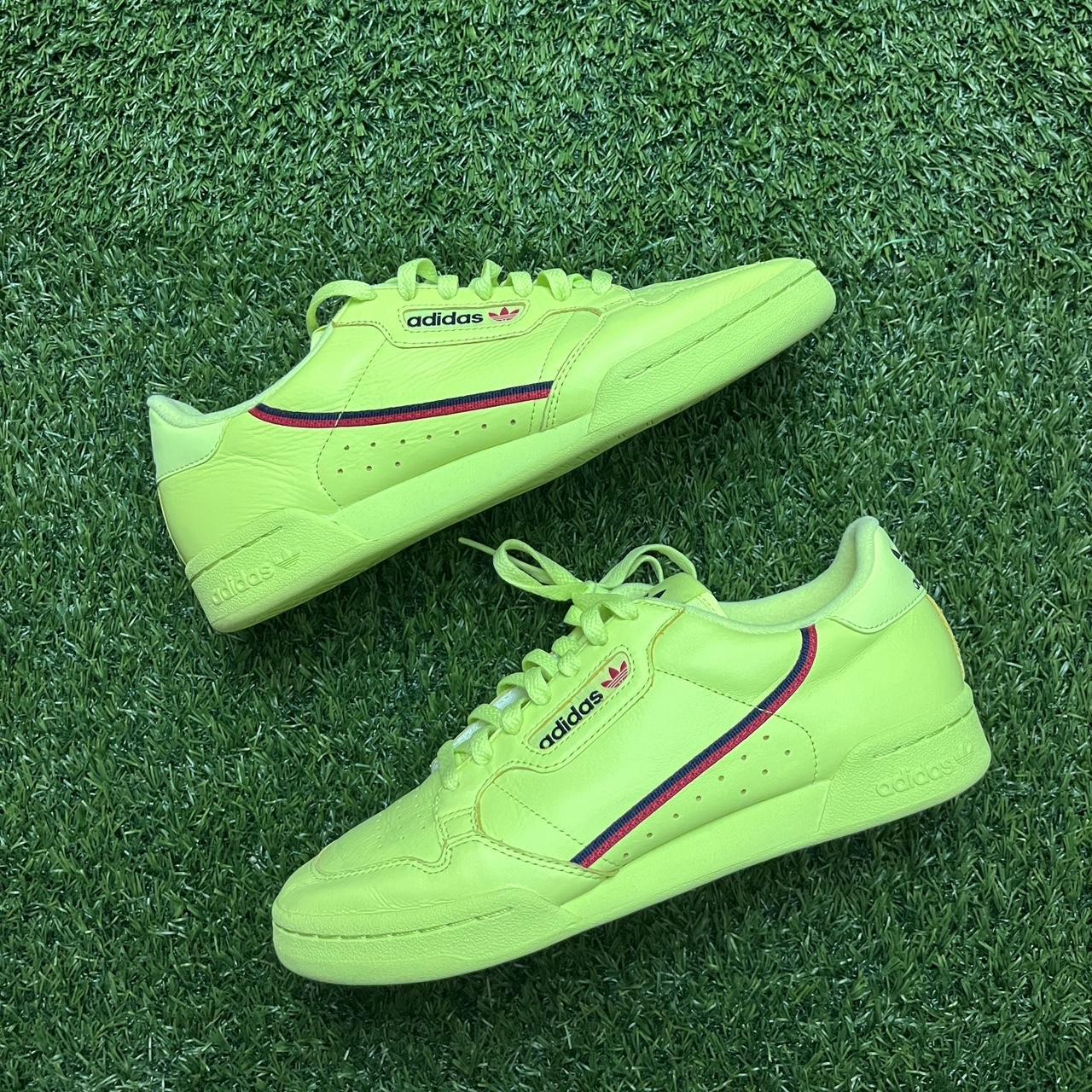 Adidas continental best sale frozen yellow