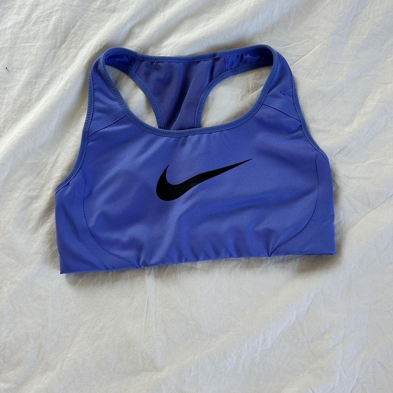 valerian blue nike sports bra