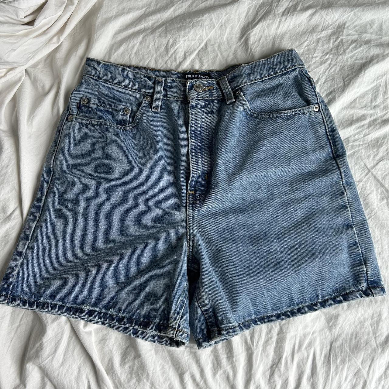 vintage jorts * ralph lauren vintage jean shorts *... - Depop