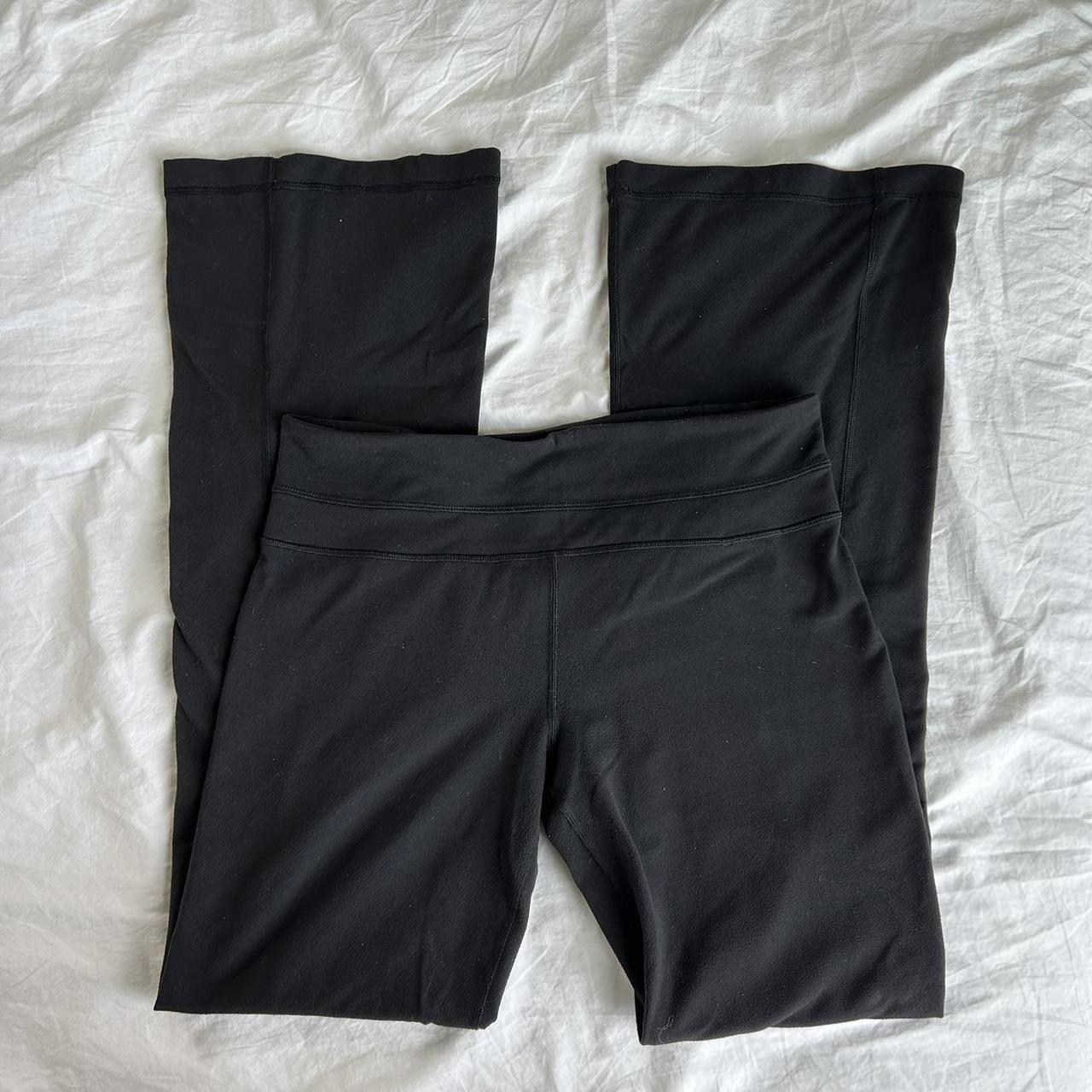 lululemon flare leggings * black wide leg lulu’s *... Depop