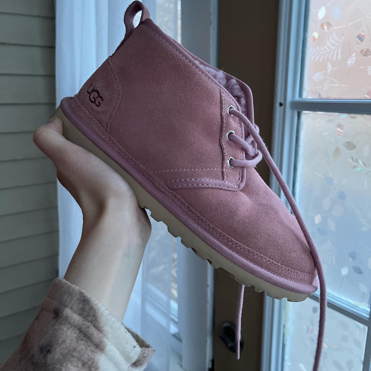 Pink ugg outlet shoes