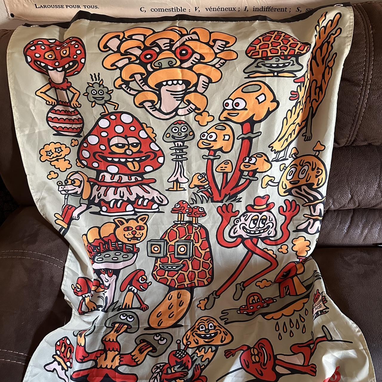 Mushrooms are my friends flag. Bought from Zumiez.... Depop