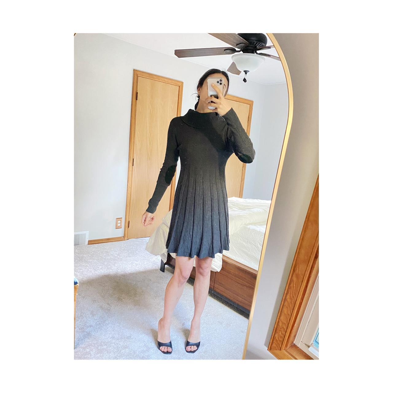 Calvin klein long sleeve sweater outlet dress