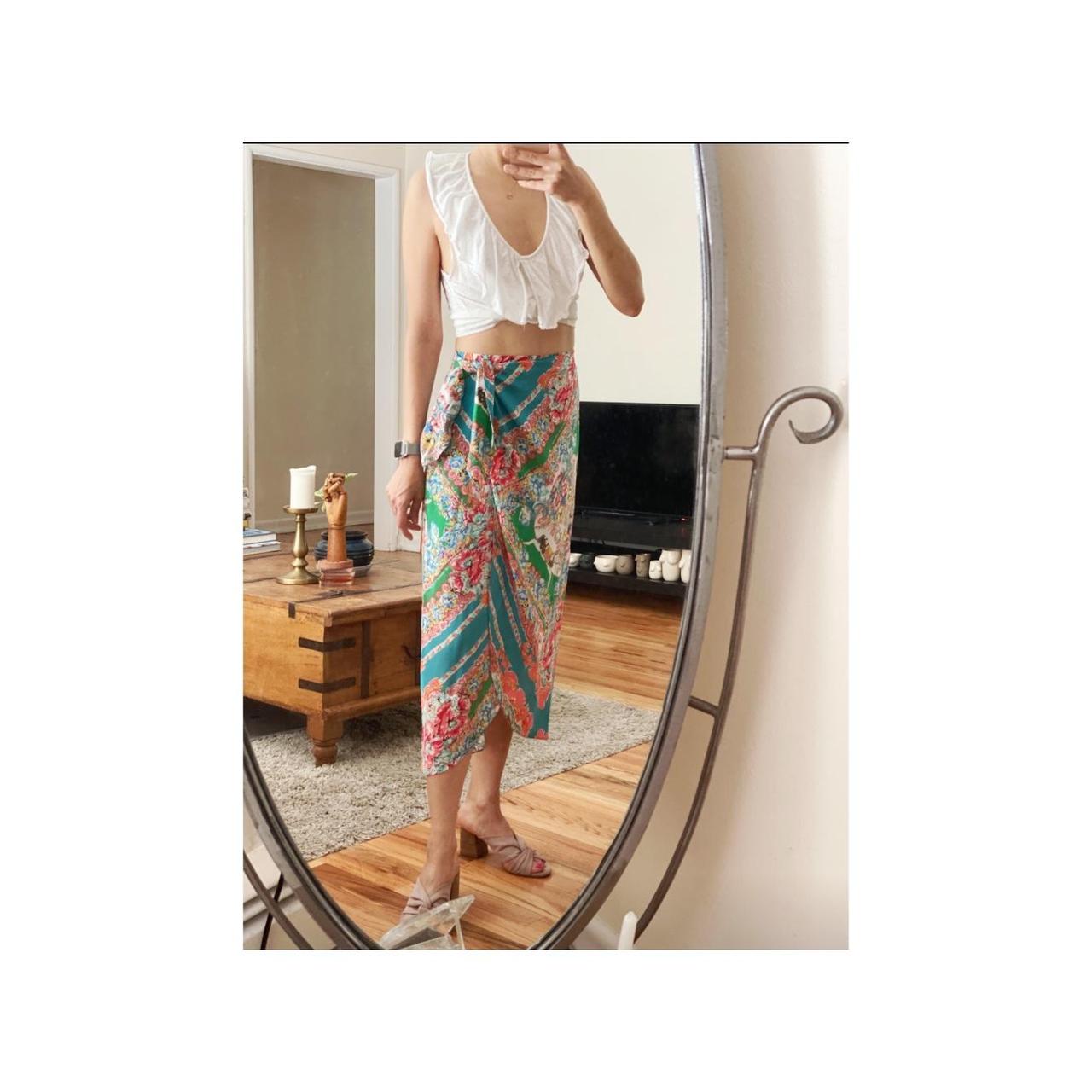 Wrap skirt by anthropologie in size 2. Used like new.