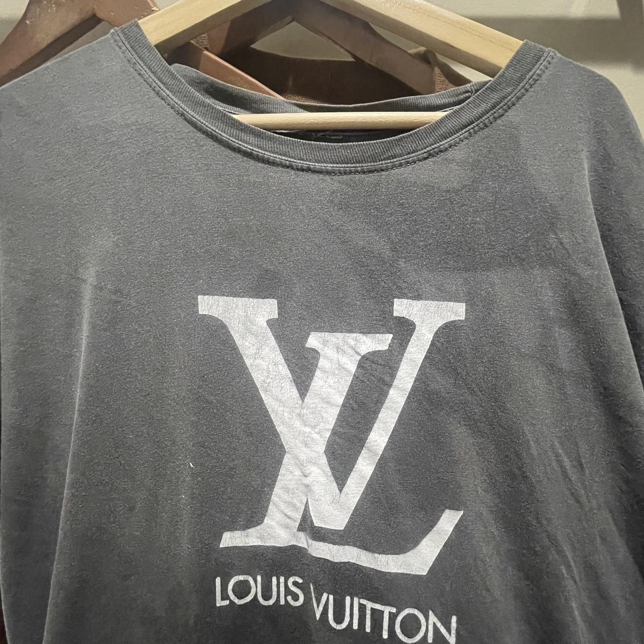 Louis Vuitton t shirt size L slight mark on the - Depop