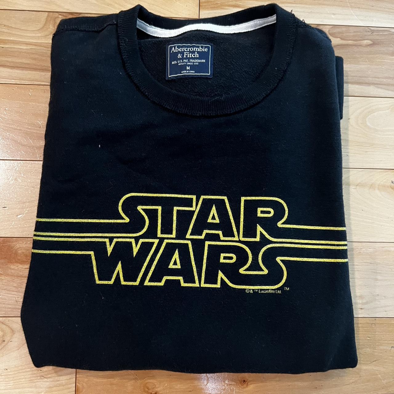 Star-wars Crewneck Abercrombie and fitch Flawless... - Depop