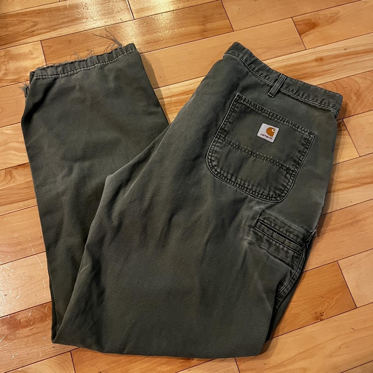 Carhartt Jeans 42x32, condition shown (can bundle... - Depop