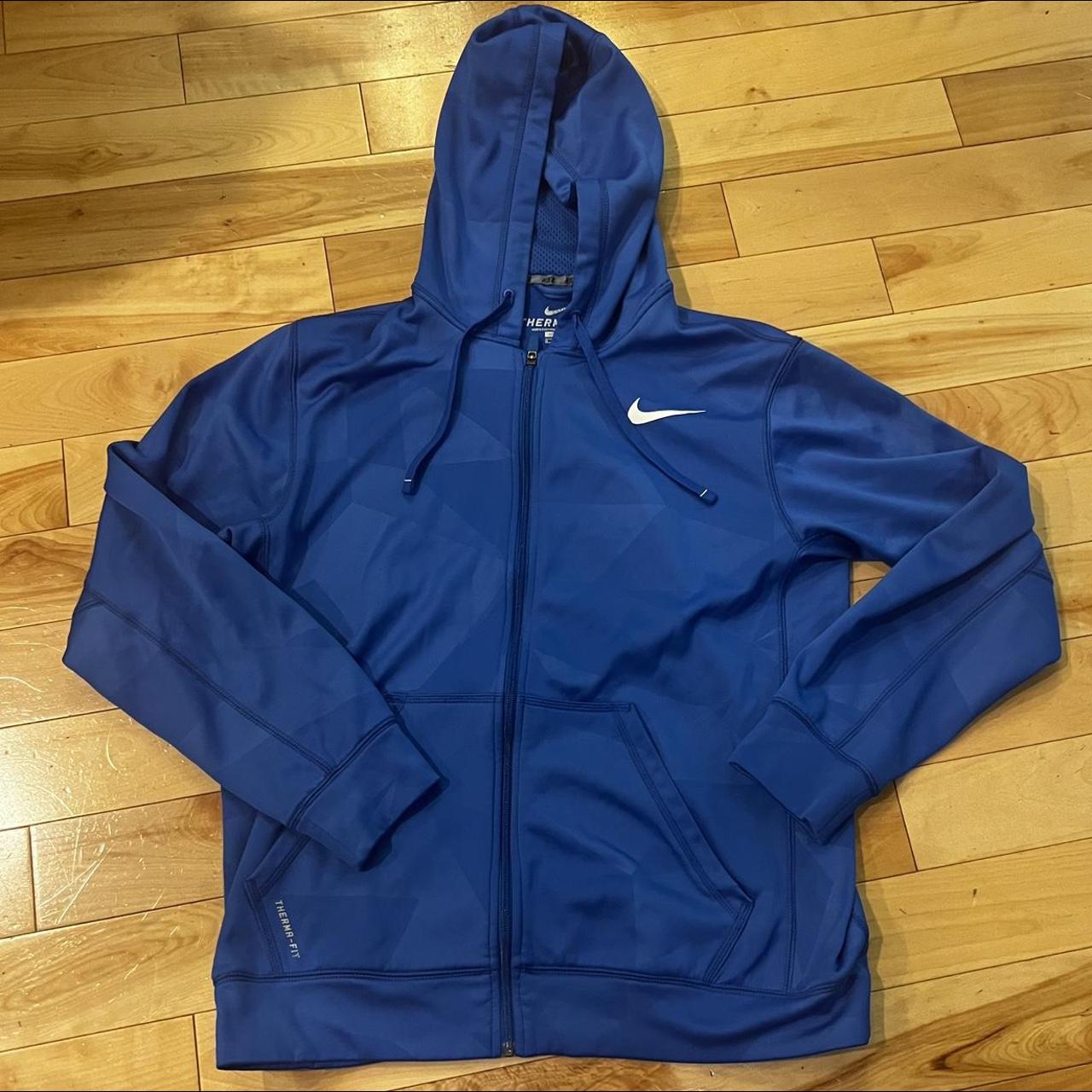 mens nike therma zip