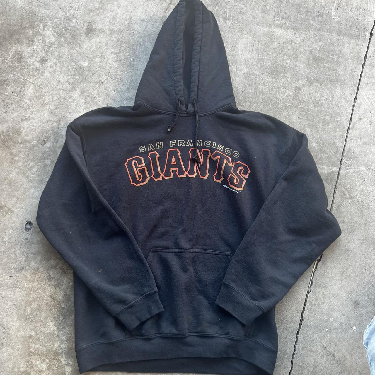 Vintage Giants Hoodie Size Large, amazing condition - Depop