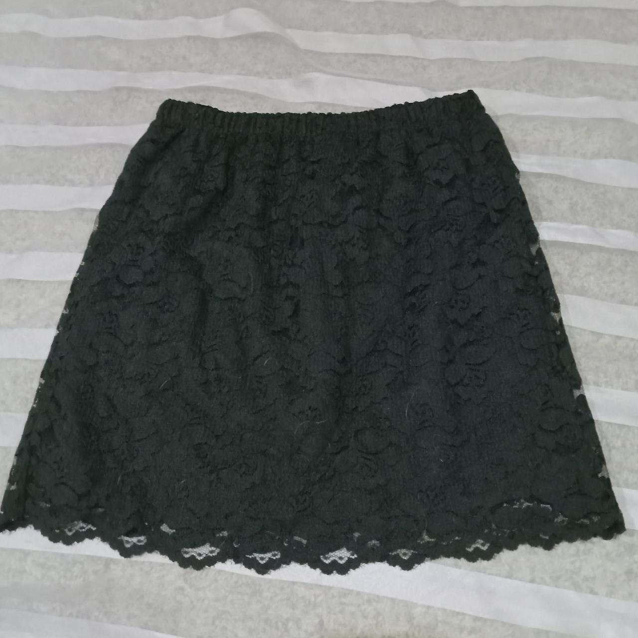 Cute black lace Gothic skirt 💕 no issues💕 #Gothic... - Depop