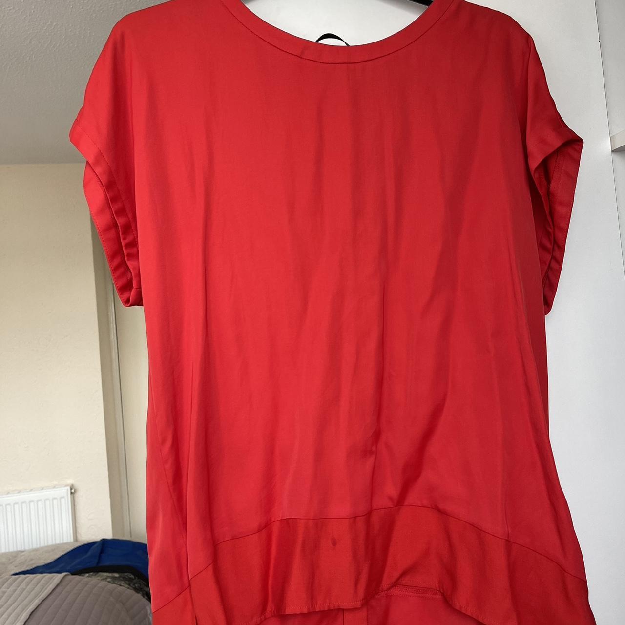 Brand new red ladies reiss blouse £80 price tag for... - Depop