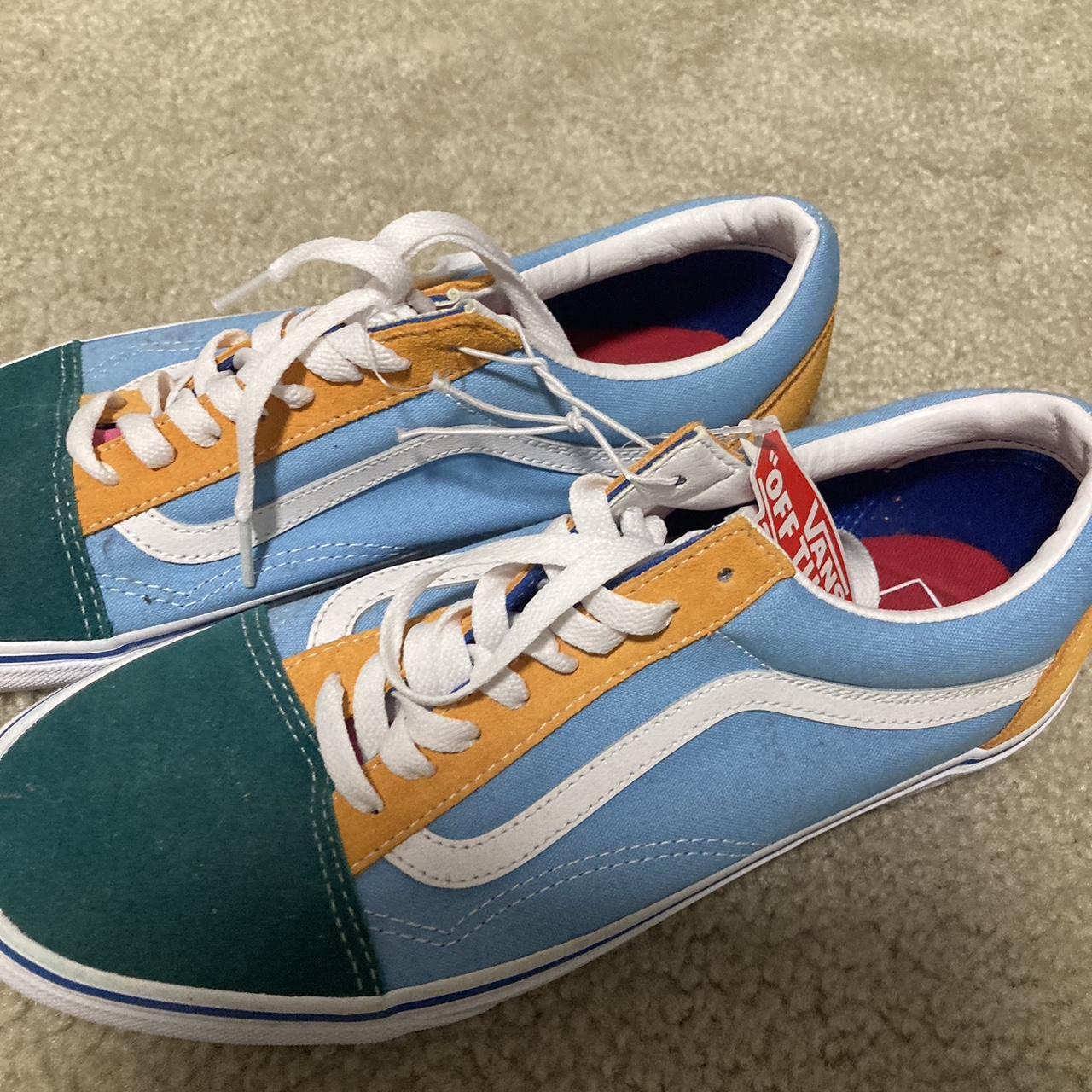 Vans discount bright colors