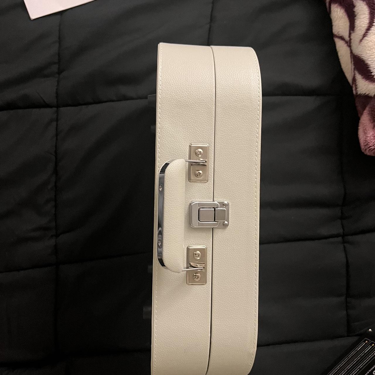 Crossley suitcase record player chords are missing,... Depop