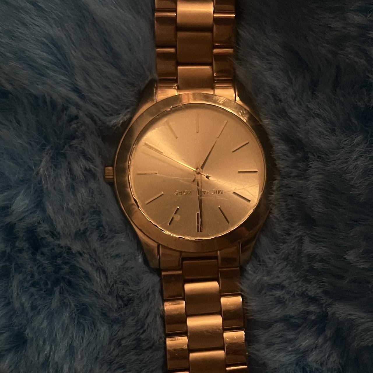 Michael kors slim runway gold best sale