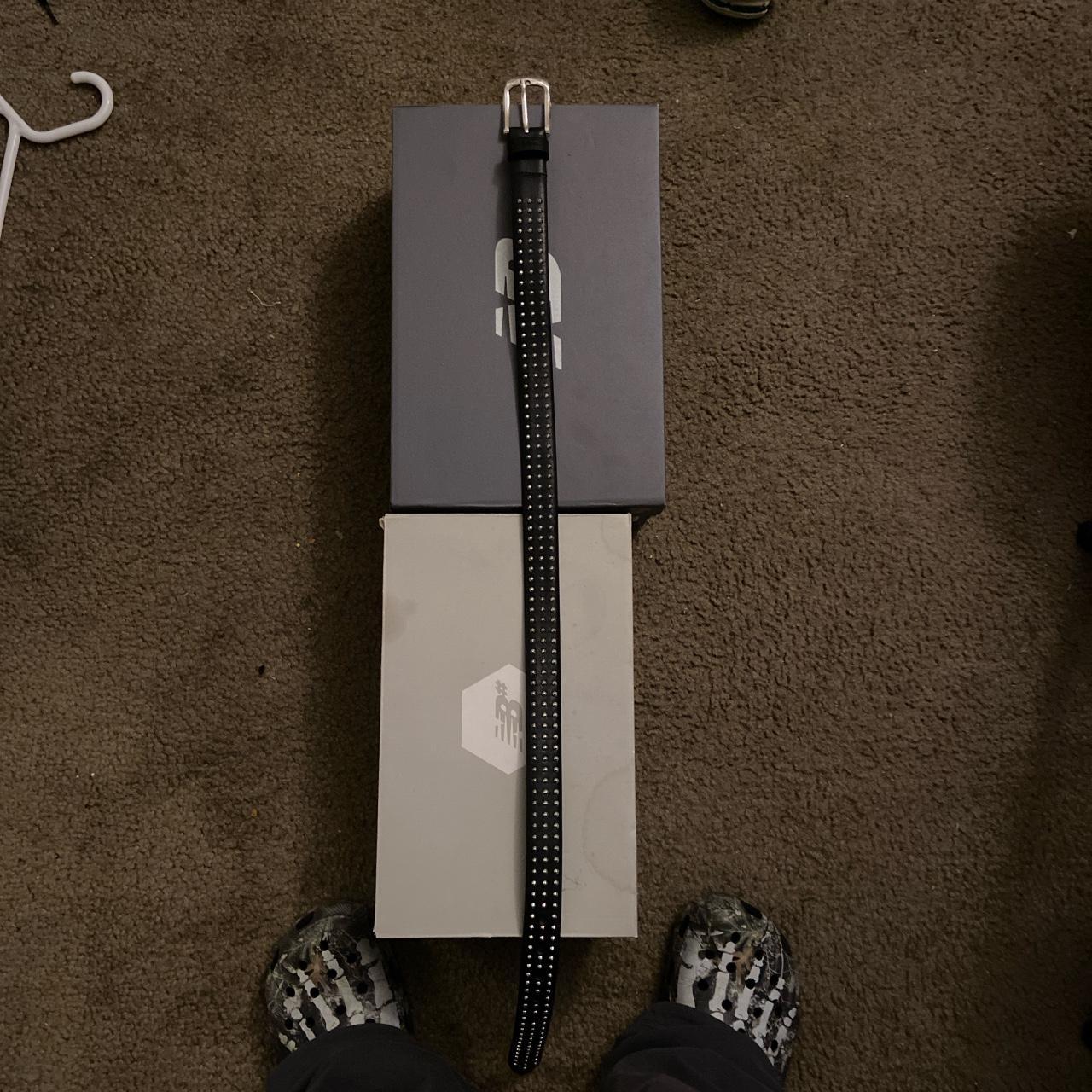 DIESEL STUDDED BELT SIZE 30 diesel belt y2k... Depop