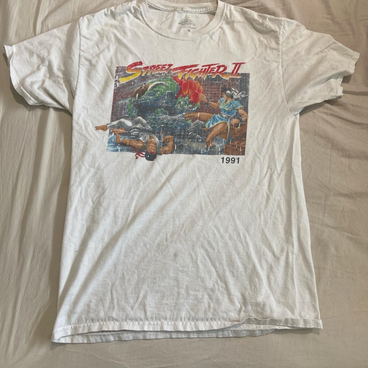 Vintage streetwear street fighter graphic tee from - Depop