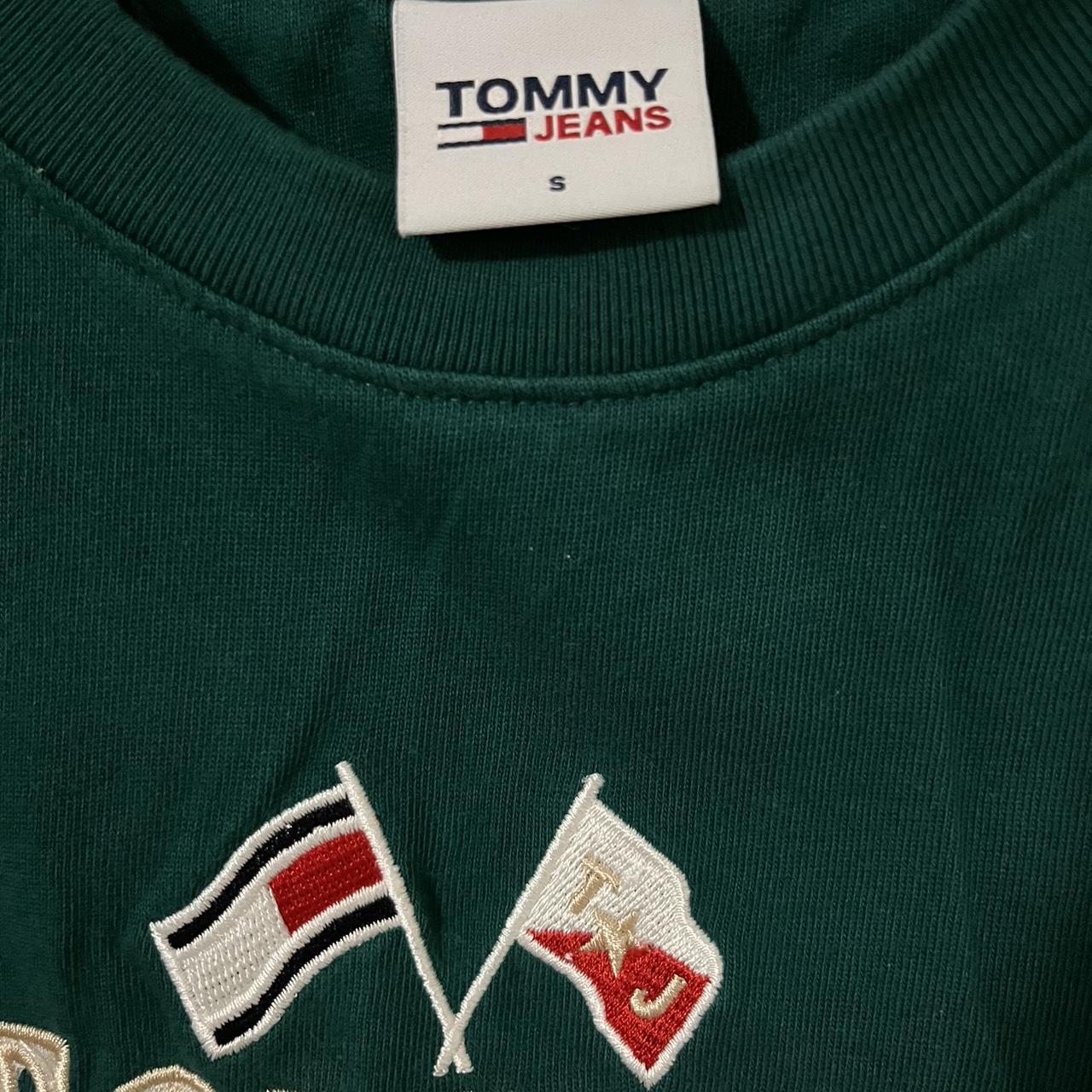 BRAND NEW Cropped Emerald Green Top from Tommy... - Depop