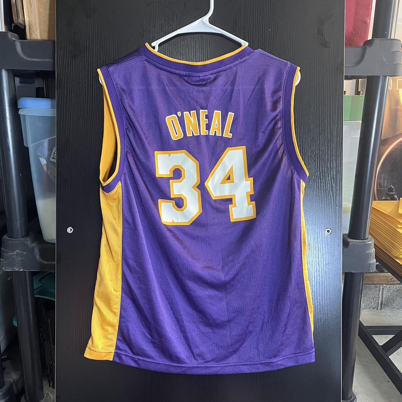 Vintage Shaquille O'Neal Lakers Jersey. NBA Reebok... - Depop