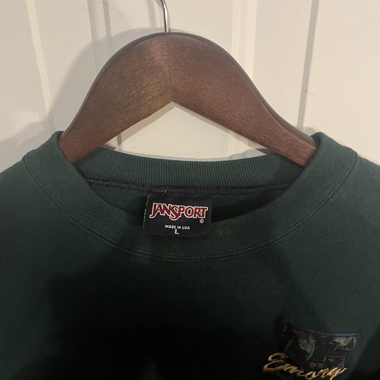 Vintage 90's Emory Crew Neck Sweatshirt. JanSports... - Depop