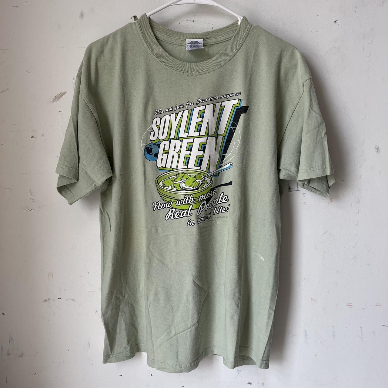 Gildan Men's T-Shirt - Green - L