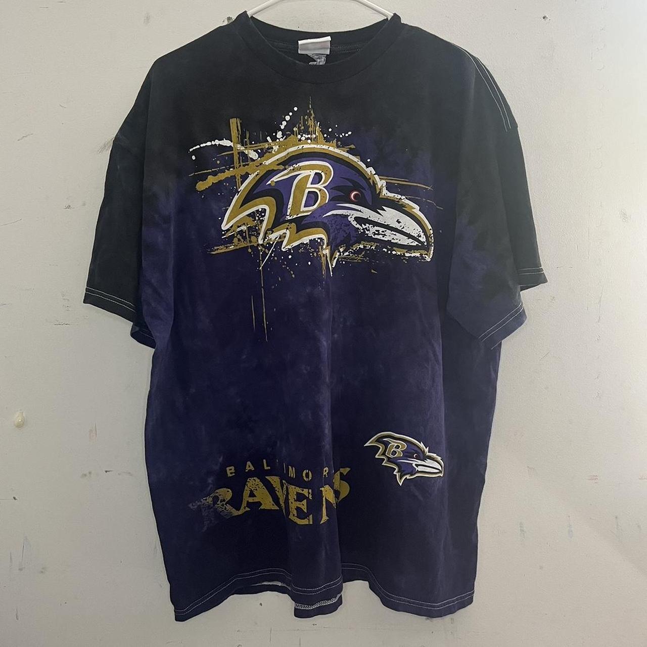 Ravens Adult Tie-Dye Tee – iBrand Sports