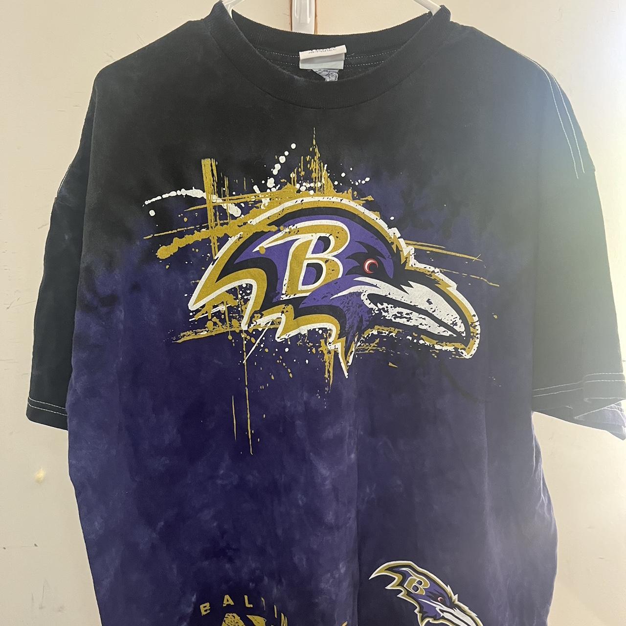 Baltimore Ravens Youth Team Tie-Dye T-Shirt - Purple