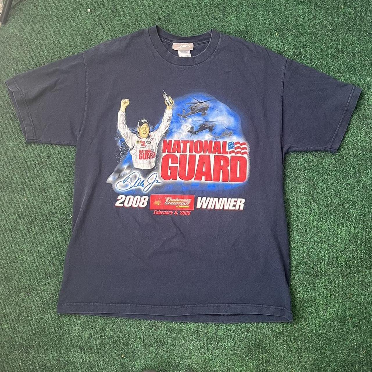 Retro Y3K Dale Ernharth Jr. National Guard Graphic... - Depop