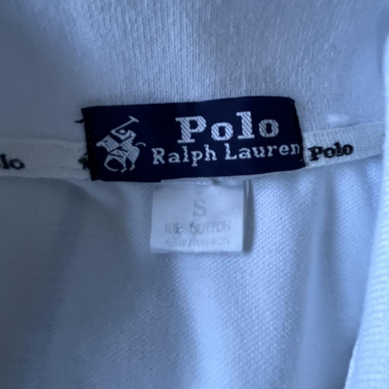 Polo Ralph Lauren summer polos baby blue and white... - Depop