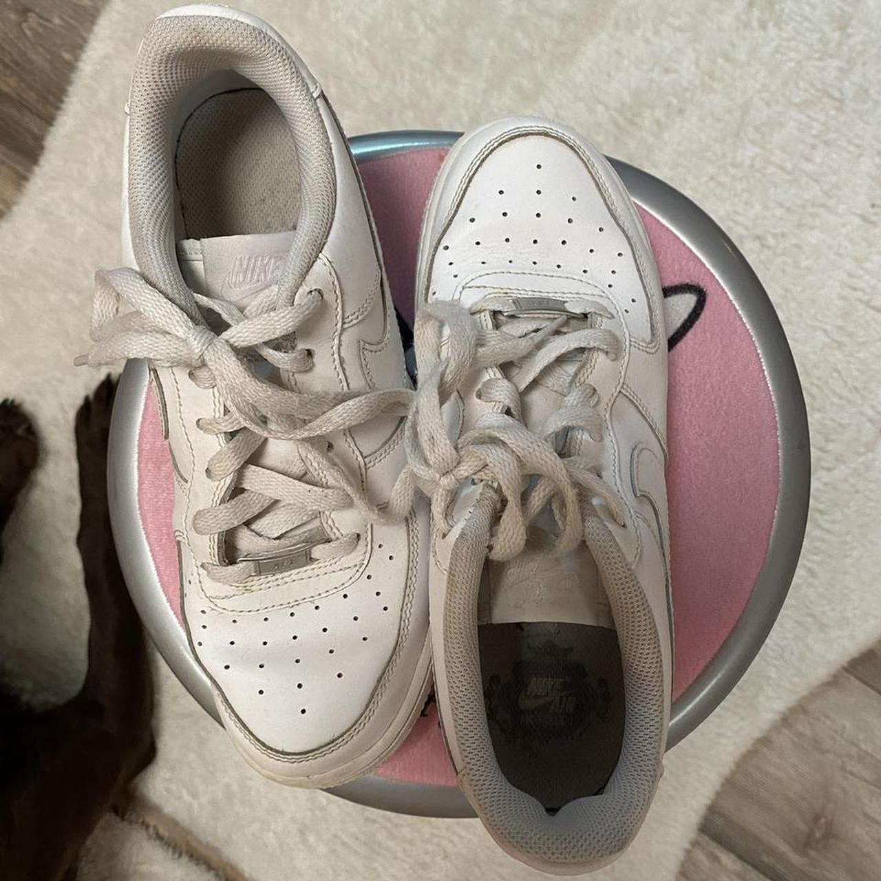 nike 1s blue and white