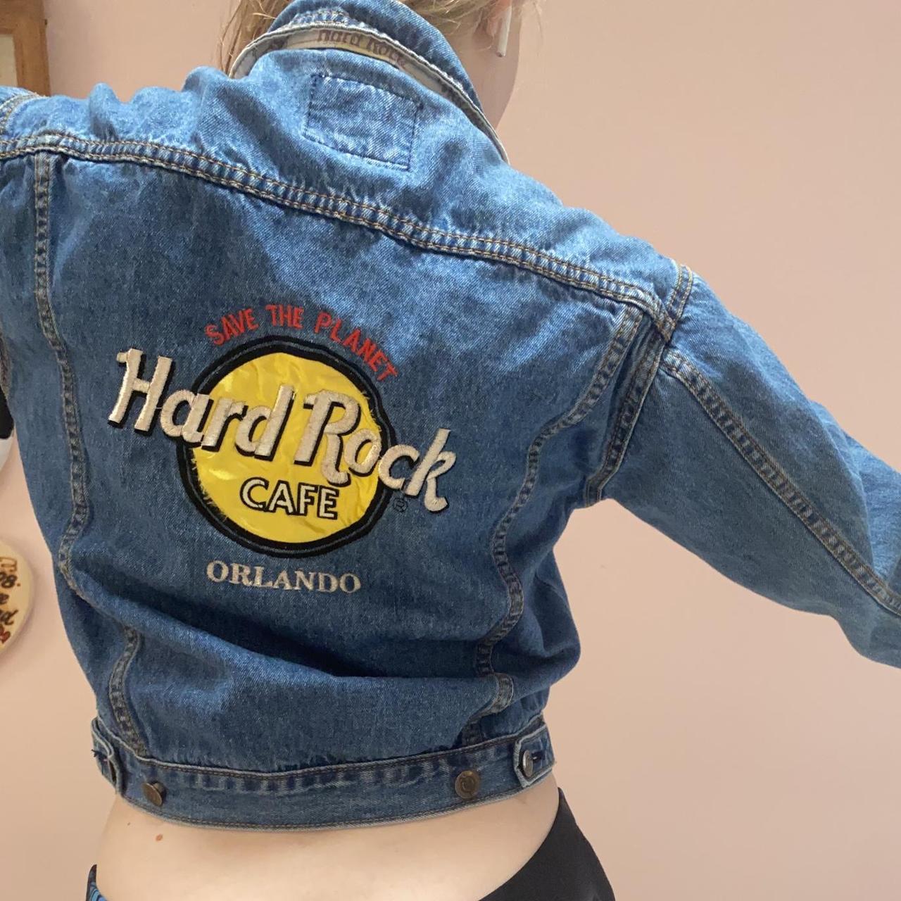 🌻 save the planet🌻 distressed denim hard rock baby... - Depop