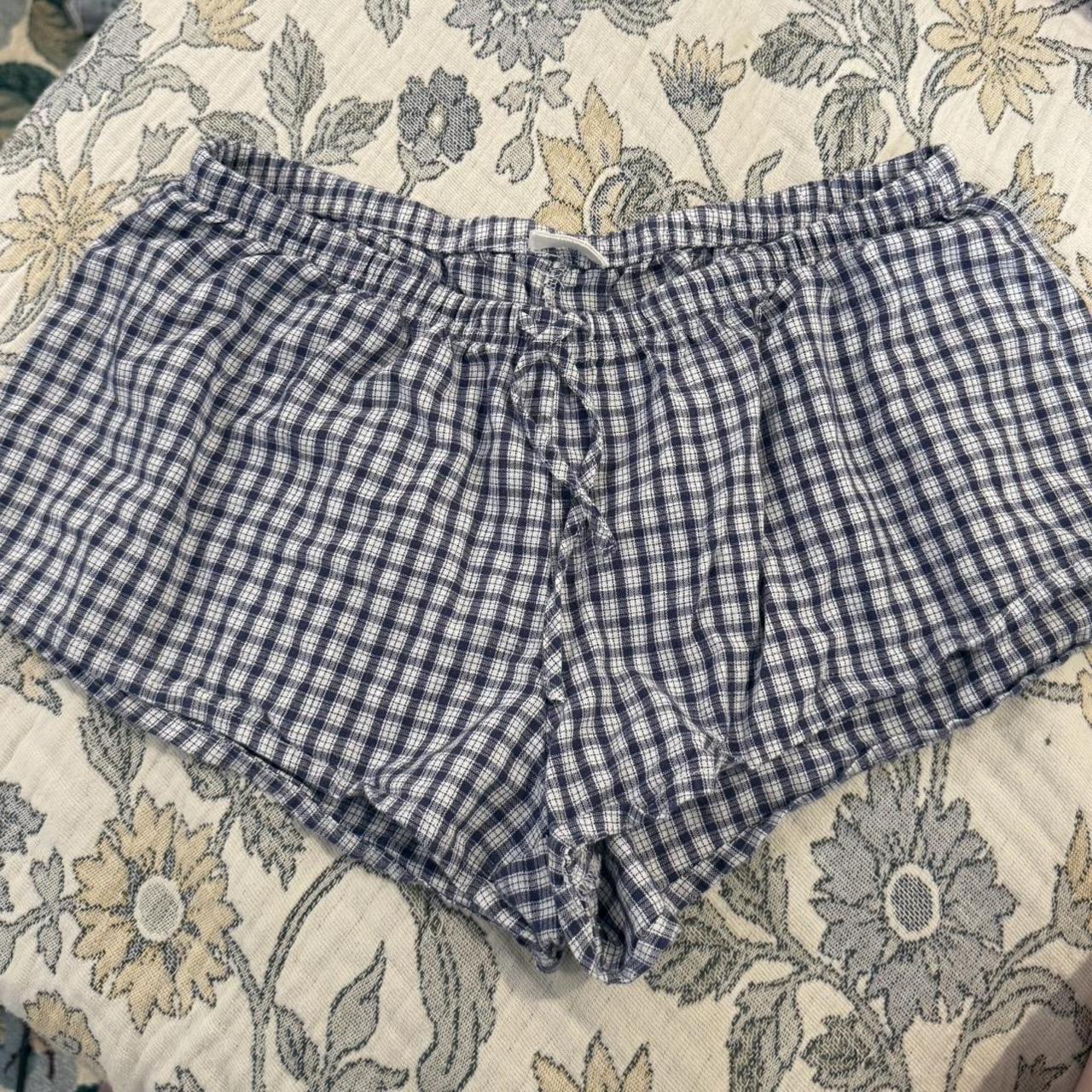 Brandy Melville Women's Shorts Blue/Purple One size – Brandy