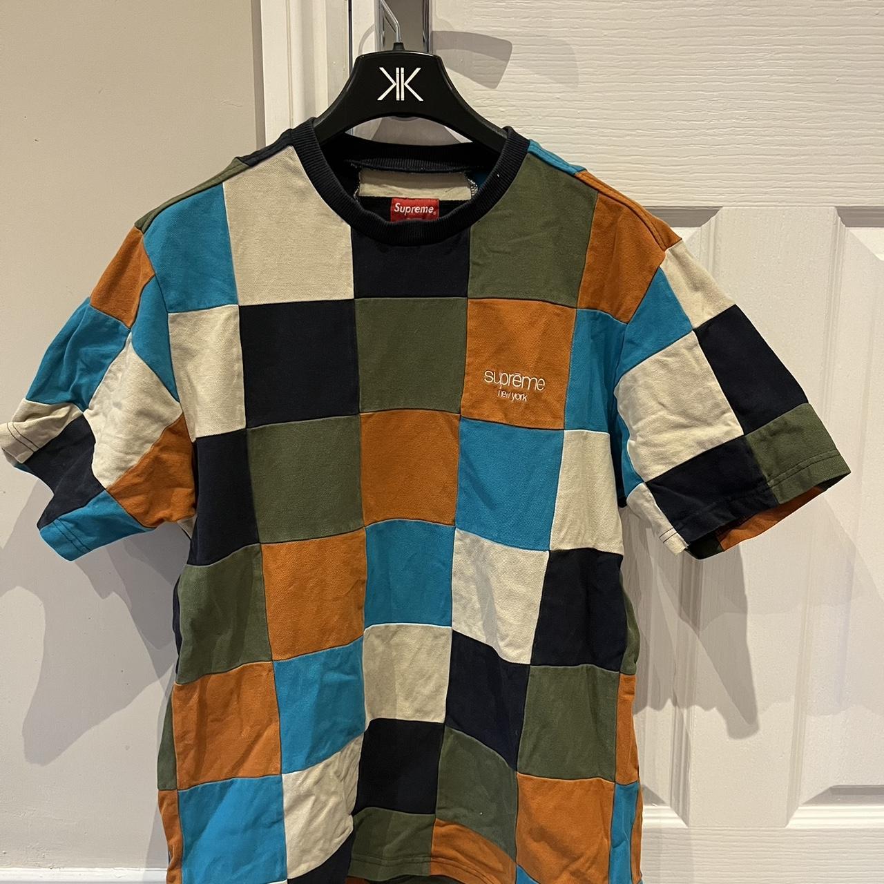 Supreme patchwork t shirt , Hardly worn and like...