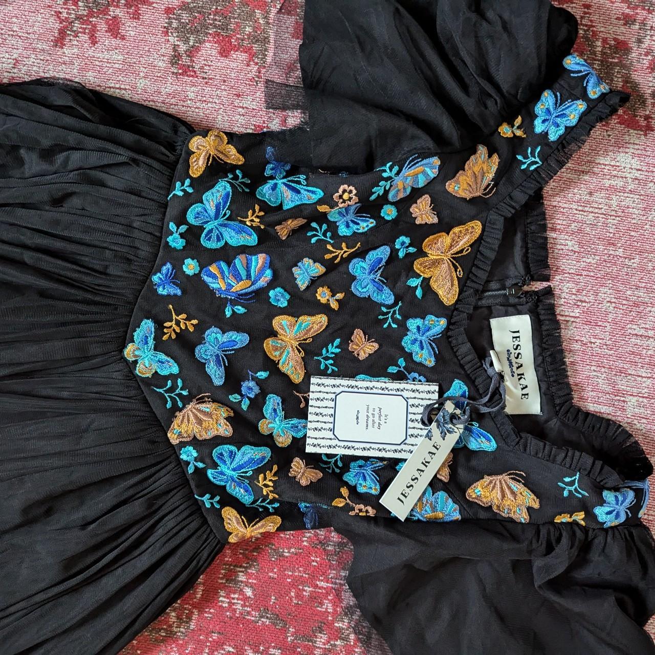 NWT Jessa Kae Butterfly dress. Wish this would fit... - Depop