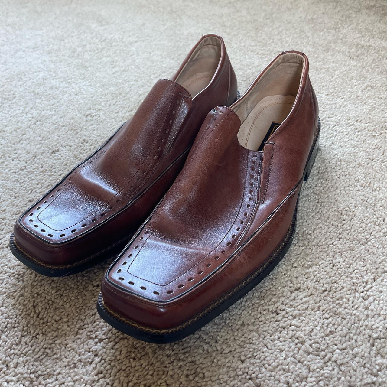 Men’s leather loafers Only worn a few times... - Depop