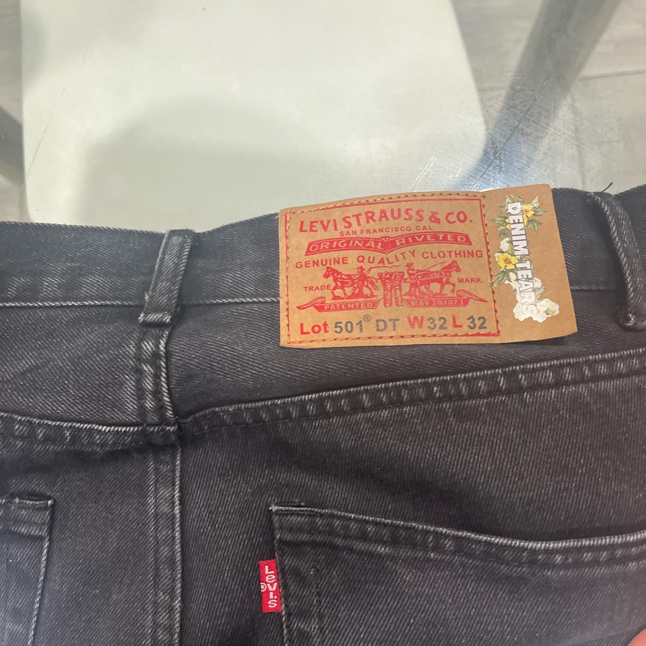 Levi’s X Denim Tears Jeans Worn Once Size 32 FITS A... Depop