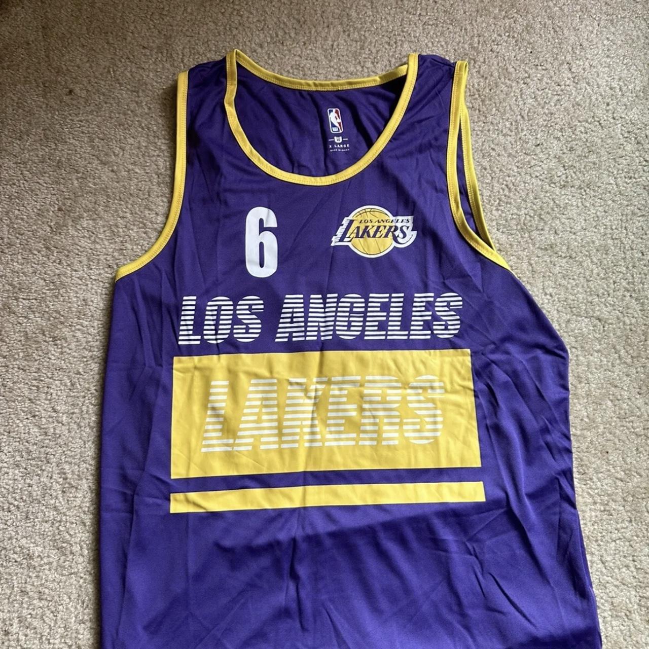 Men's NBA Lakers Jersey, Purple/Yellow & - Depop