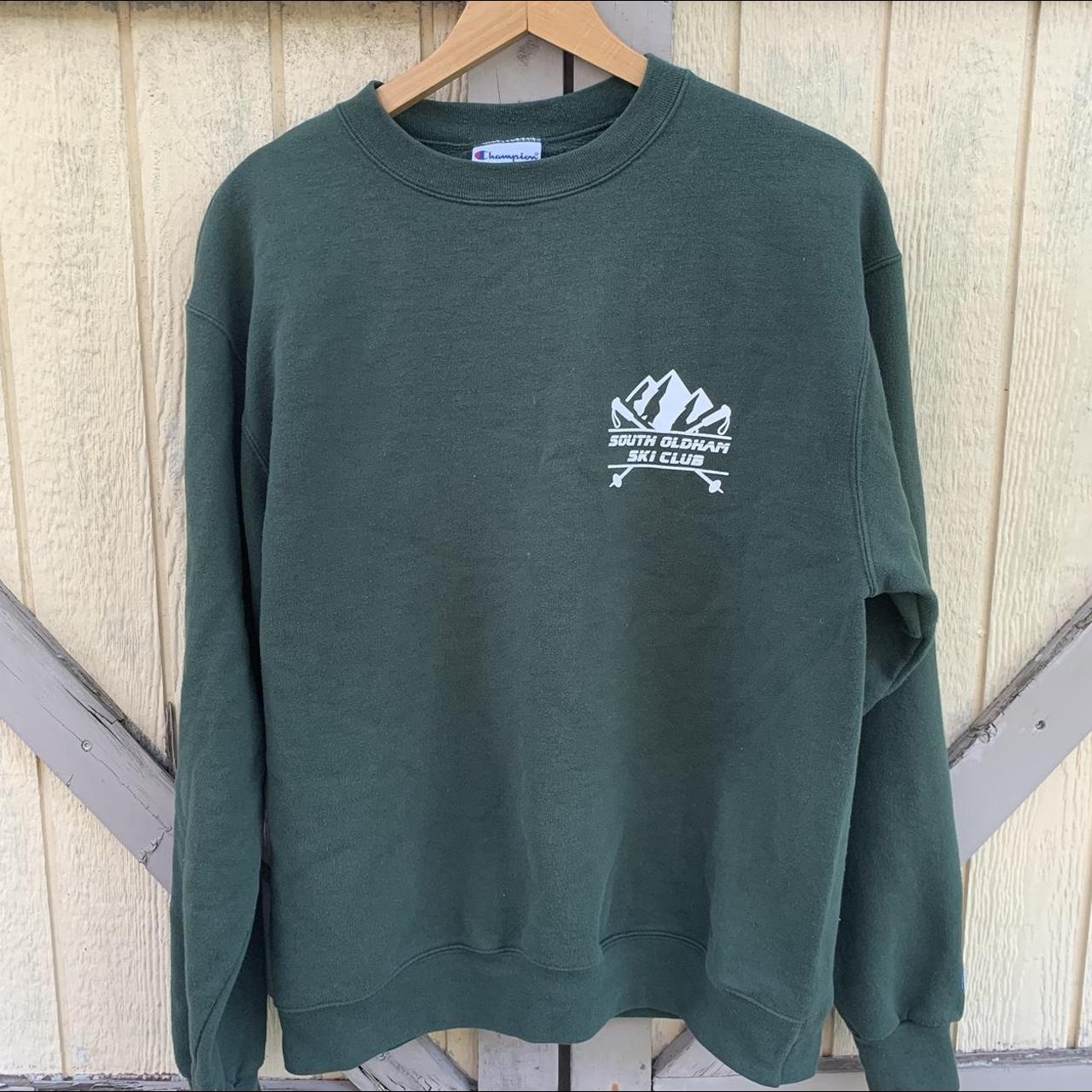 Champion South Oldham ski club crew neck - Depop