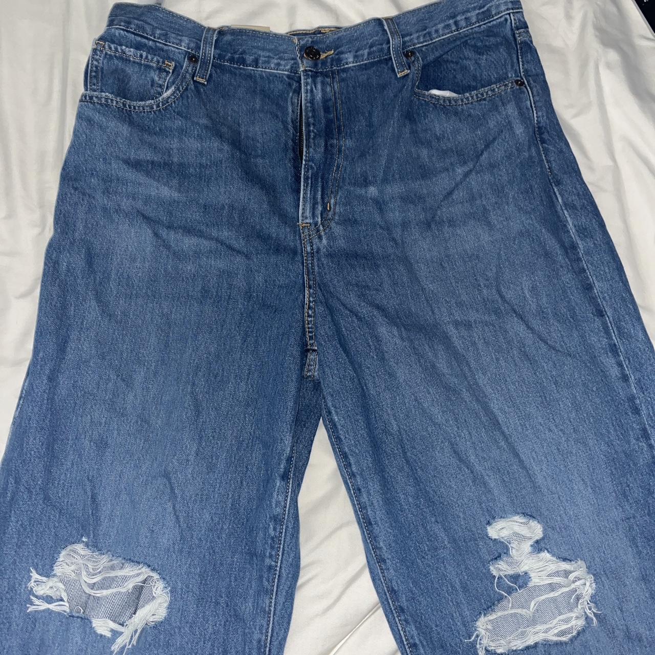 “Levi’s High Wasted Straight Leg Jeans” Brand new... - Depop