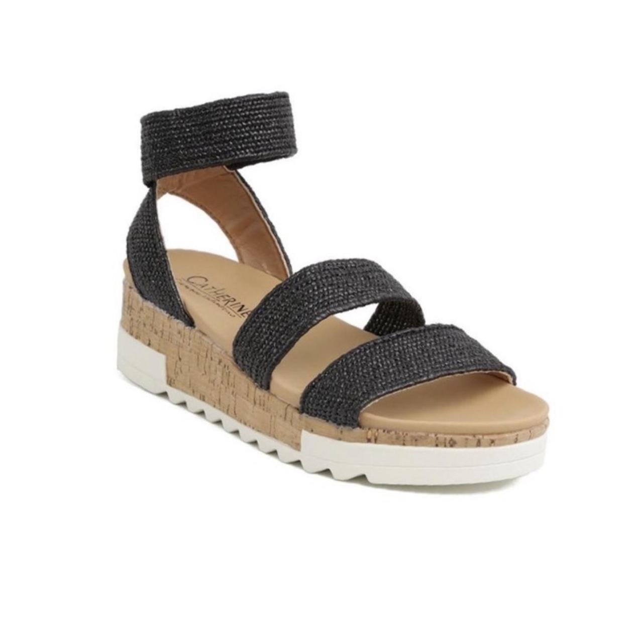 Catherine malandrino wedge discount sandals