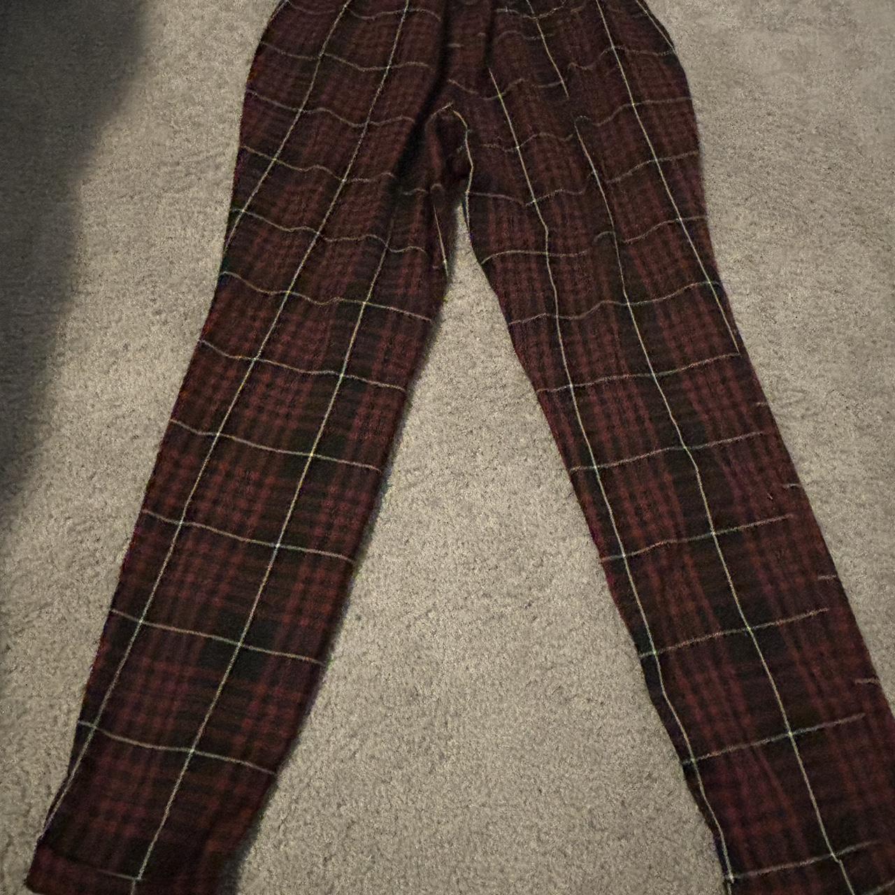 Plaid pants with from hot topic. Worn a couple of - Depop