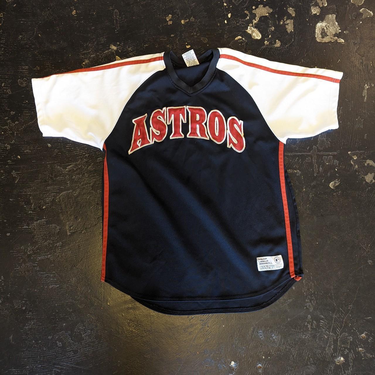 Throwback Astros Jersey - Depop