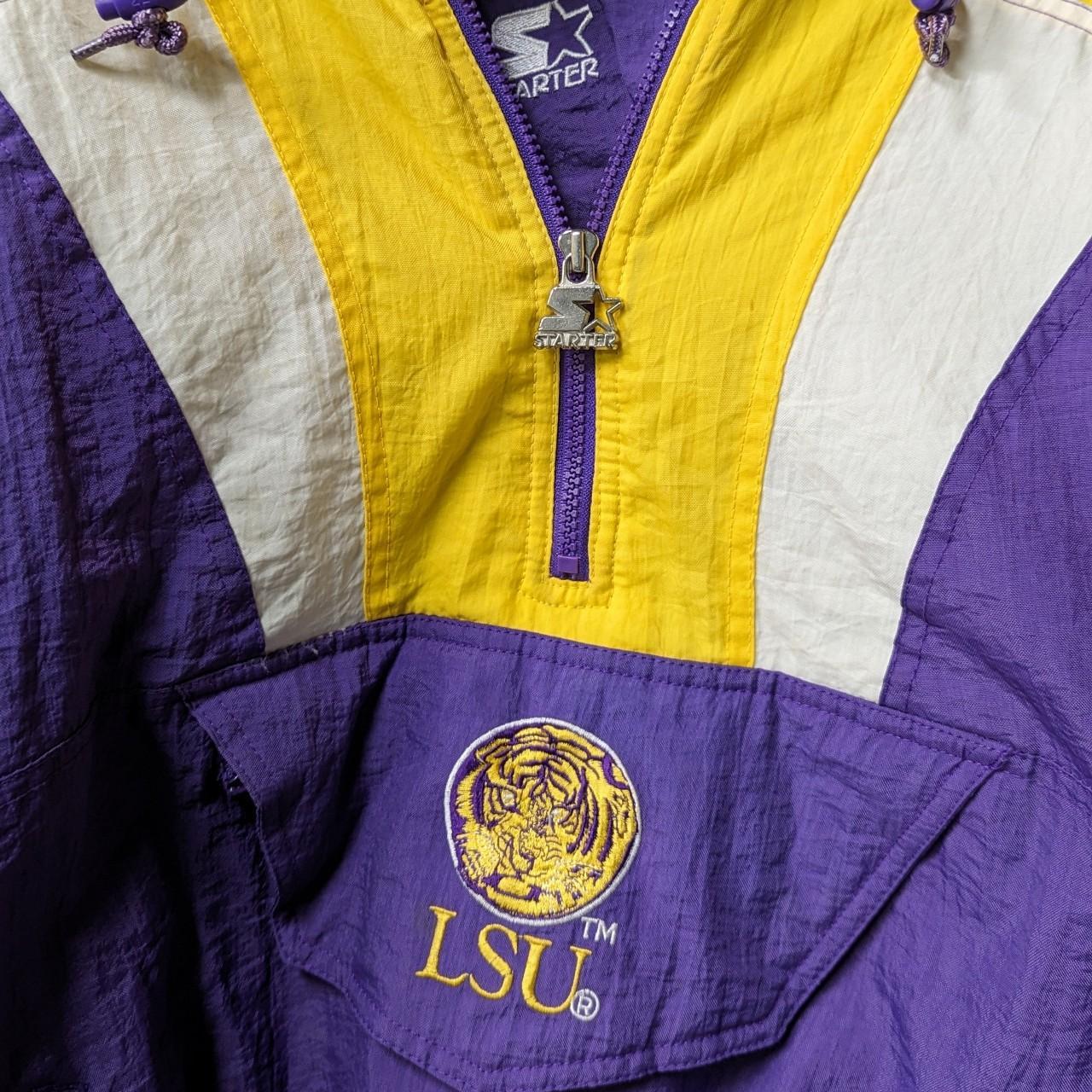 Vintage Starter LSU Jacket Epic Embroidery, Great... Depop