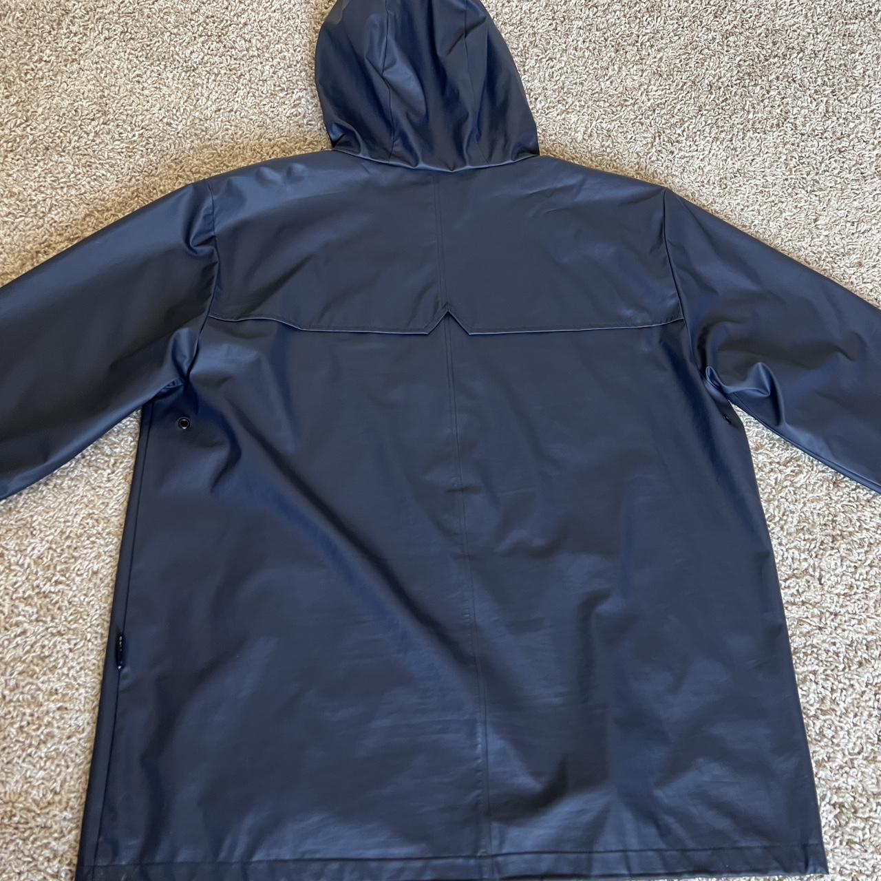 Rains brand waterproof jacket size L/XL Has a few... Depop