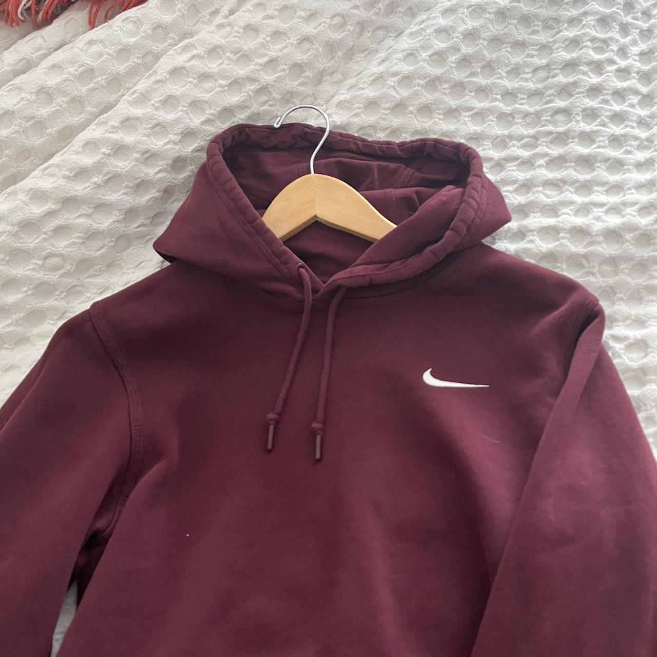 womens maroon nike hoodie