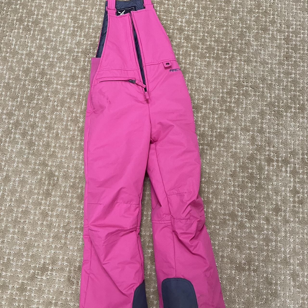 Hot pink ski snow pants from artix -cute and... - Depop