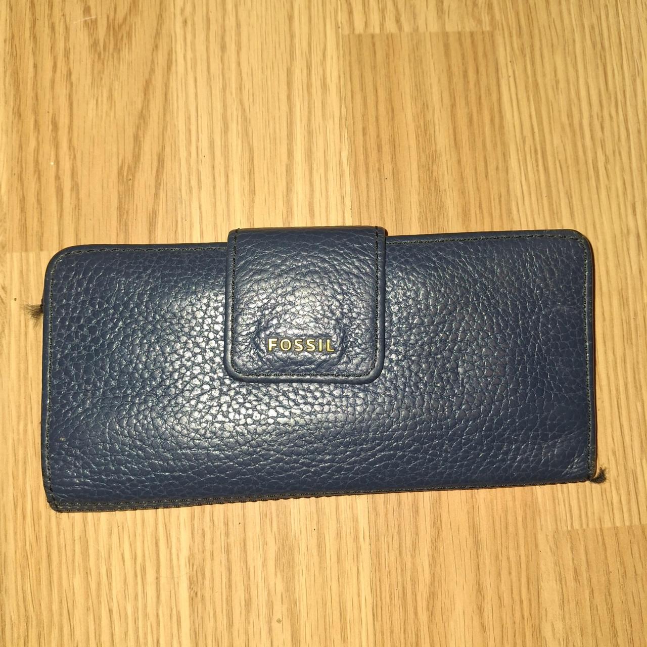 Fossil Women's Wallet - Navy – Fossil Wallet pebb… - image 1