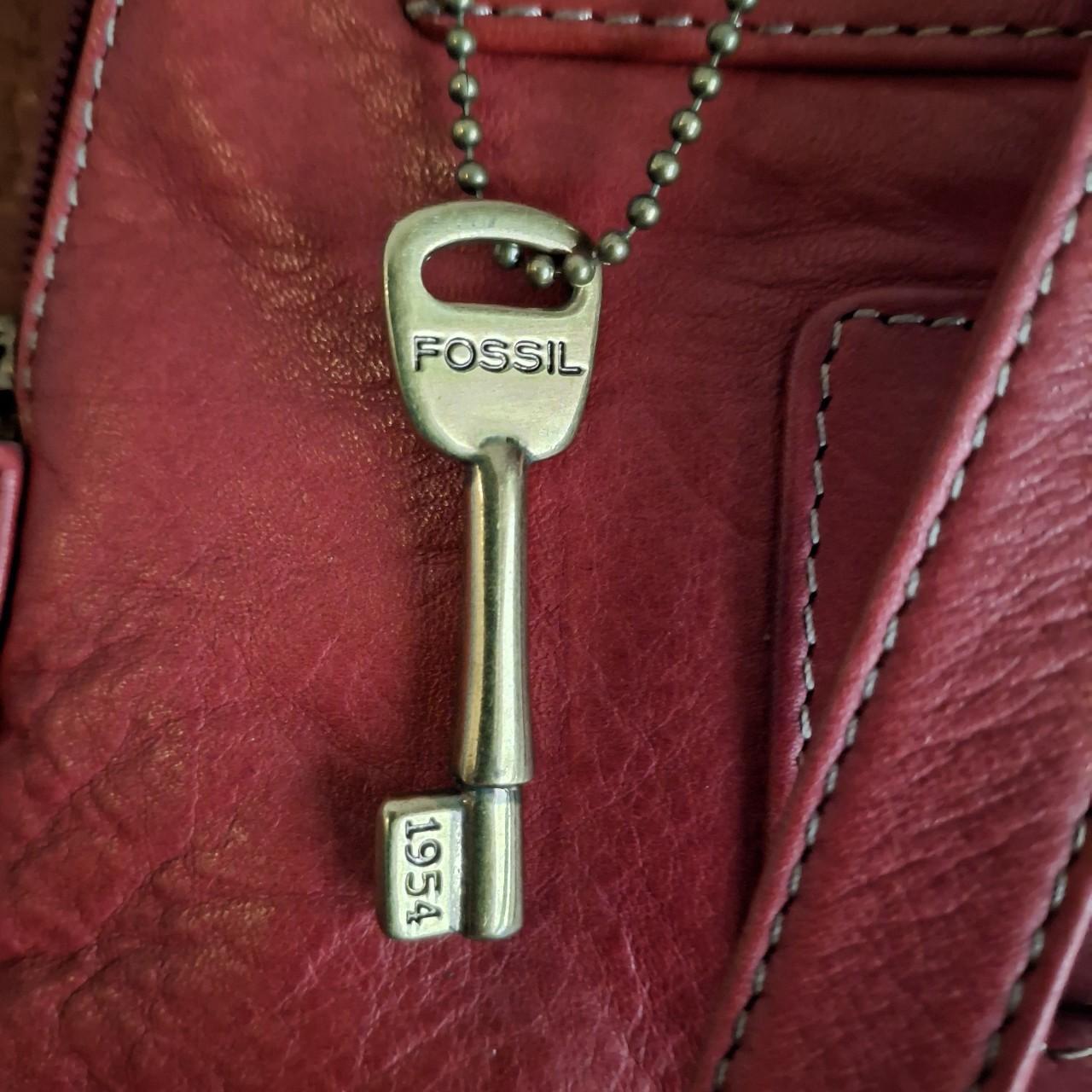 Fossil Women's Bag - Red – Fossil backpack red co… - image 3