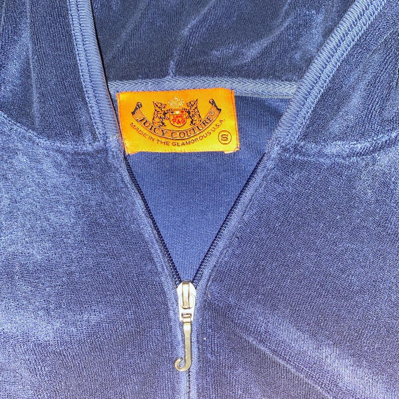 Juicy Couture Women's Navy Jacket Depop